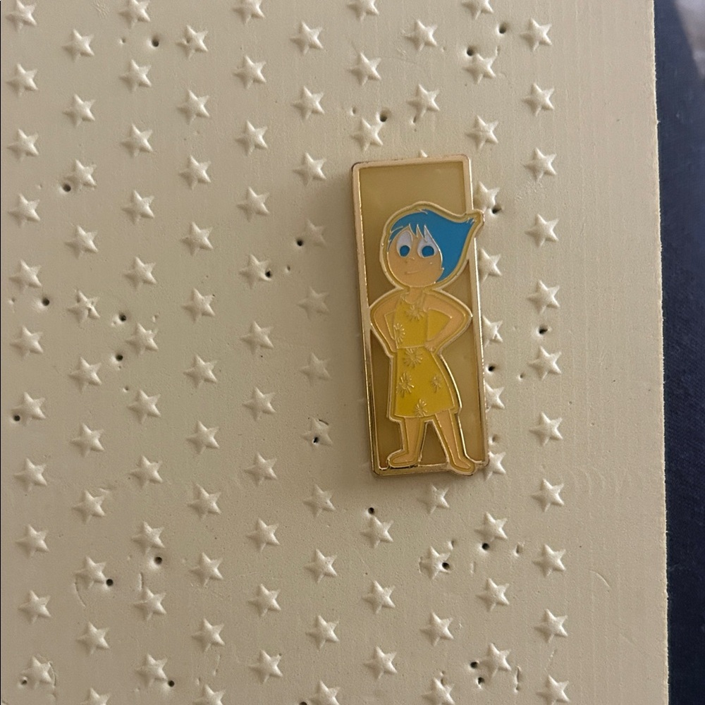 Joy Character Enamel Pin